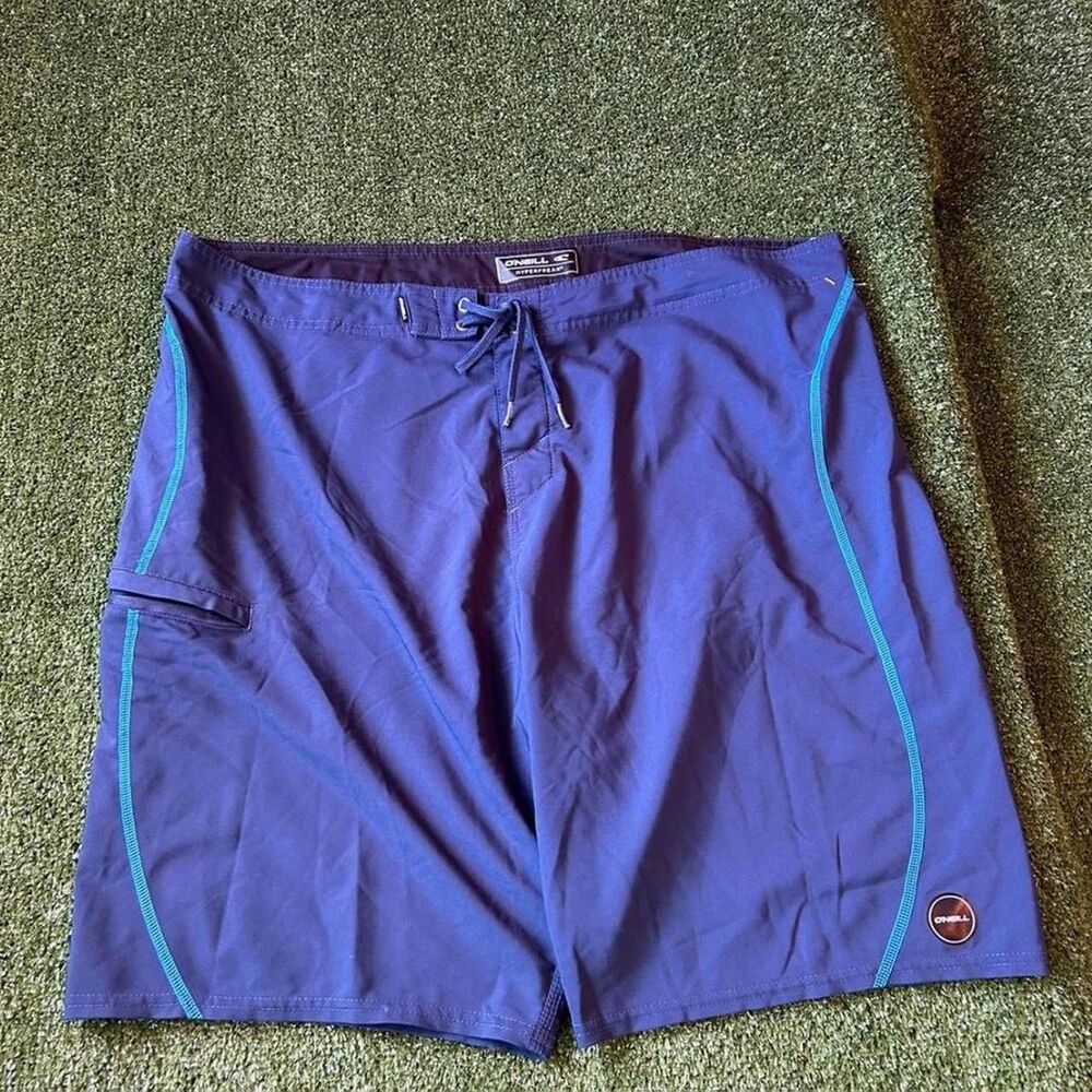 O-neill Men's Blue and Purple Swim-briefs-shorts